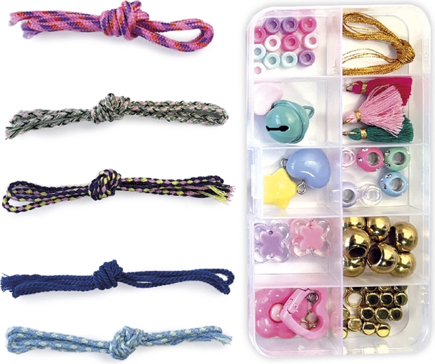 Creative jewelry-making kit – colorful bracelets
