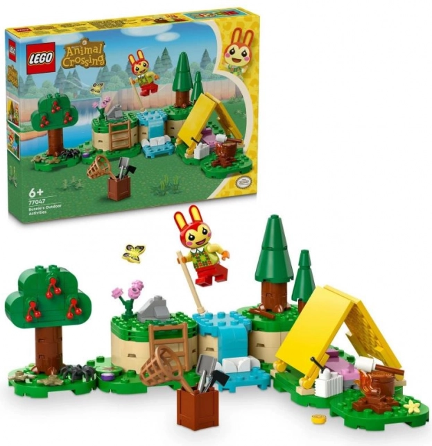 LEGO® Animal Crossing™ 77047 Зайчето Бъни и занимания сред природата