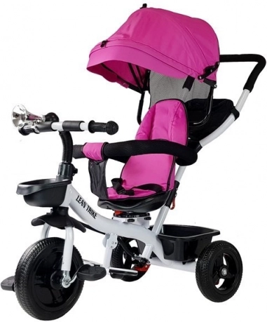 Children's Tricycle with Pink Cover