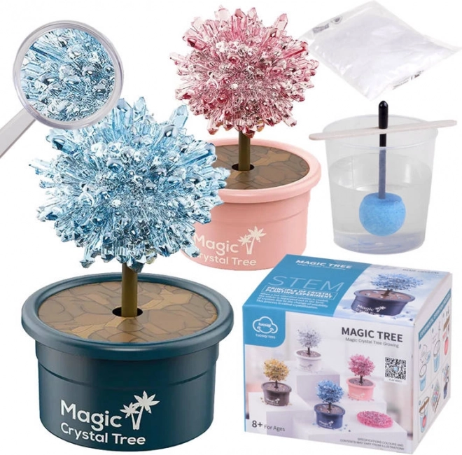 Научен комплект за отглеждане на кристали – вълшебно кристално дръвче на късмета