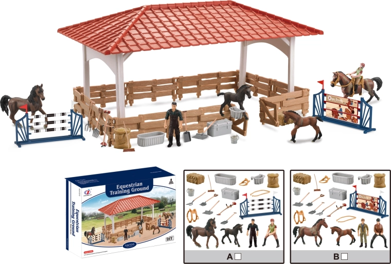 Farm Animals – Large Riding Track with Accessories