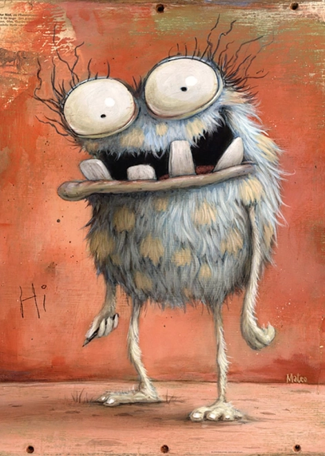 Heye пъзел Zozoville: Поздрави 1000 части