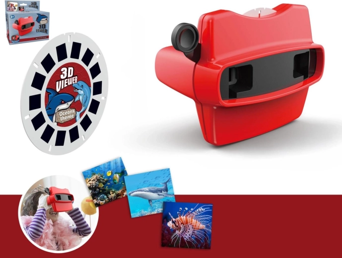 Projection 3D Glasses with an Ocean Theme