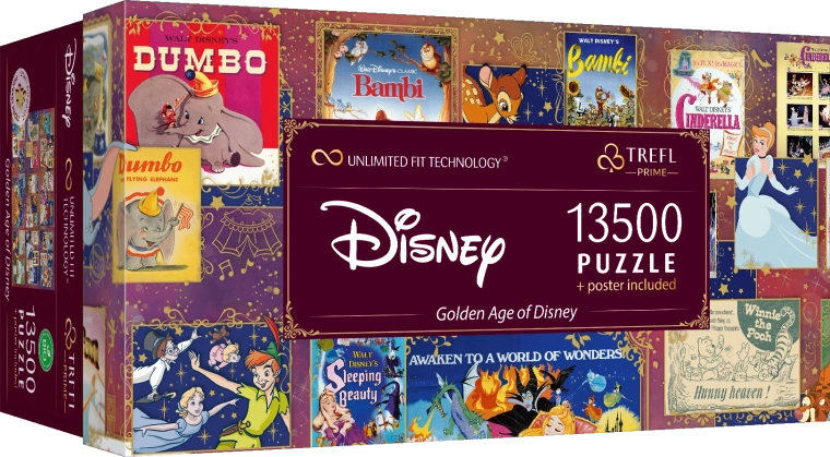 Puzzle 13500 Pieces Golden Age Disney