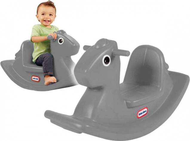 Little Tikes люлеещо се конче – сиво