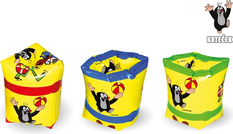 Children's inflatable arm bands The Little Mole 18 × 17 cm - 1 piece