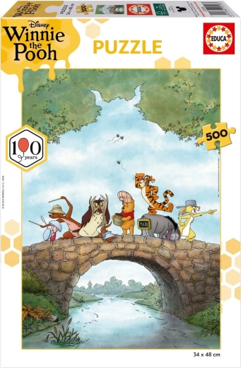 Educa Winnie the Pooh Puzzle, 500 Pieces
