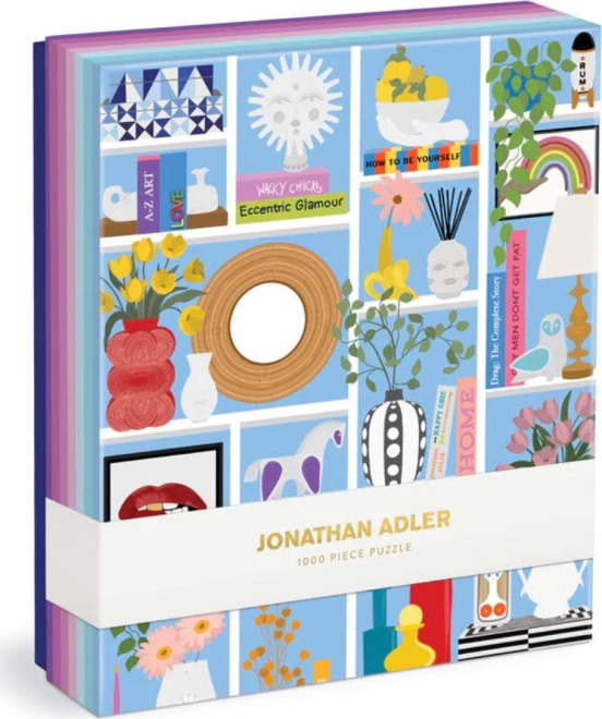 Пъзел Jonathan Adler - Shelfie 1000 части