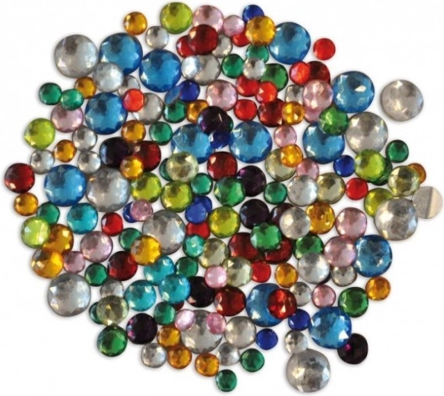 Playbox colorful decorative stones 1000 pcs