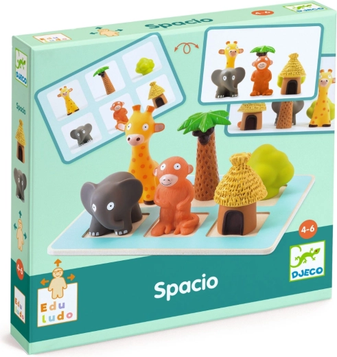 Djeco Eduludo – Spatial Animals