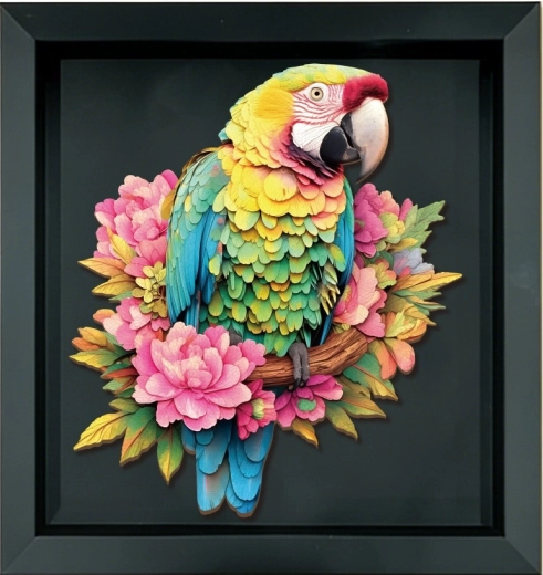 2Kids Toys wooden puzzle Parrot