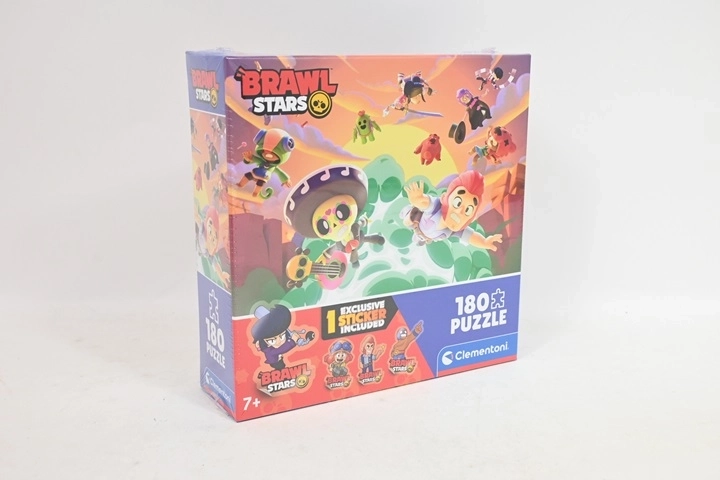 Clementoni Brawl Stars Puzzle 180 Pieces in a Square Box
