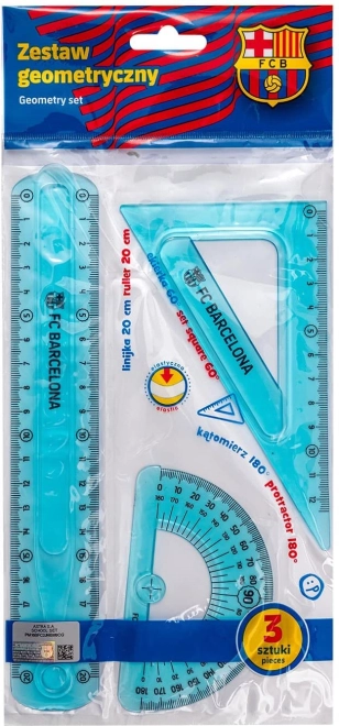 Комплект линийки FC Barcelona 3 бр.