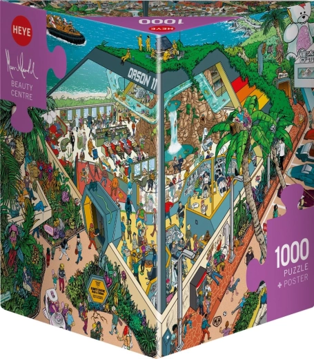 Heye Beautiful Centre puzzle, 1000 pieces