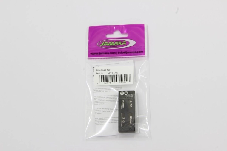 Jamara LiPo battery Angle 120 3.7 V 520 mAh 1.92 Wh - 1 piece
