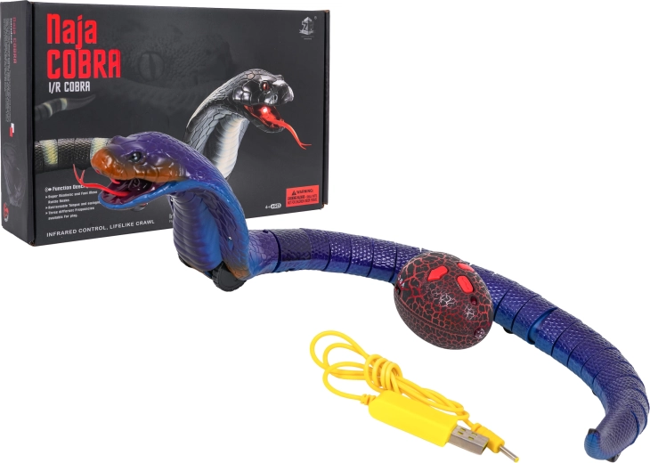 RC змия COBRA с реалистично движение и LED