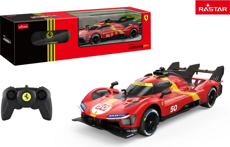 Rastar remote-controlled car 1:24 Ferrari 499P