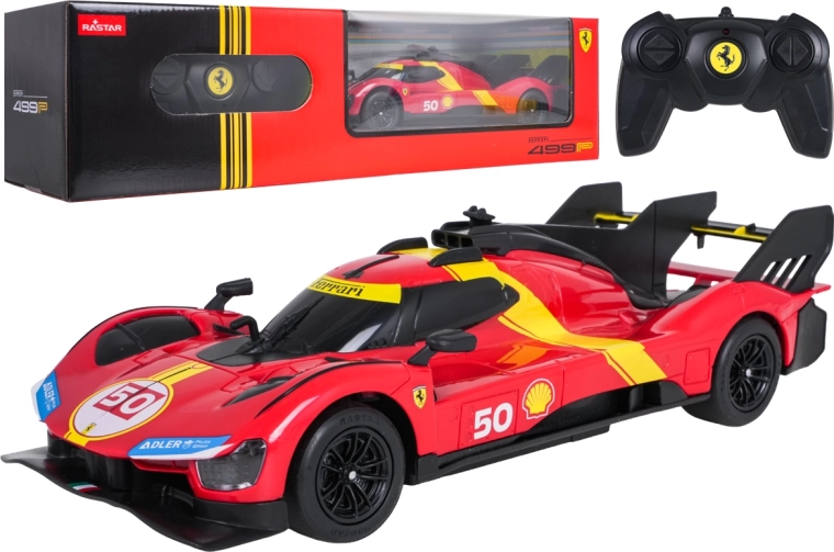 Rastar remote-controlled car 1:24 Ferrari 499P