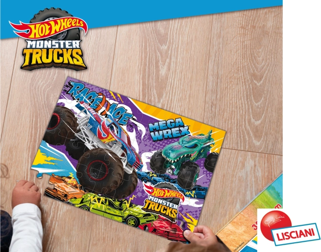 HOT WHEELS Puzzle 35x25cm 48 pieces