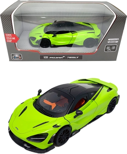 Die-cast McLaren 765LT Car Model 1:31 with Lights and Sounds