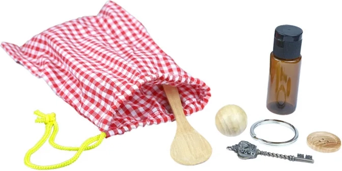 Moyo Montessori мистериозна торбичка с дребни предмети
