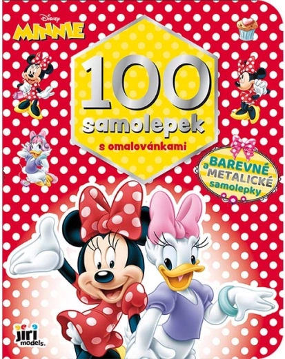 Оцветявка Minnie със 100 стикера