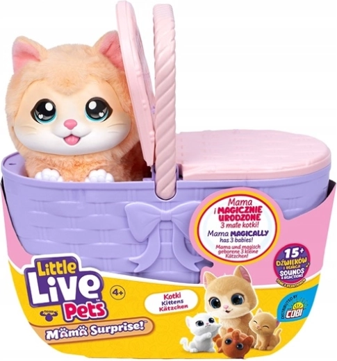 Little Live Pets Mama Surprise котенца