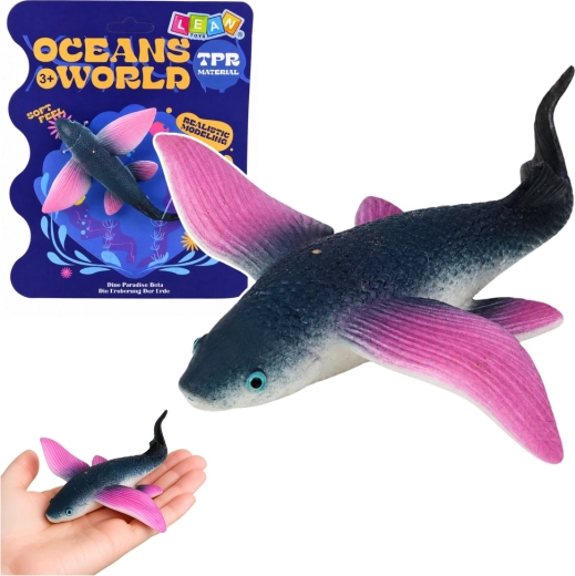 Oceans World гумена фигурка на летяща риба 12,5 см