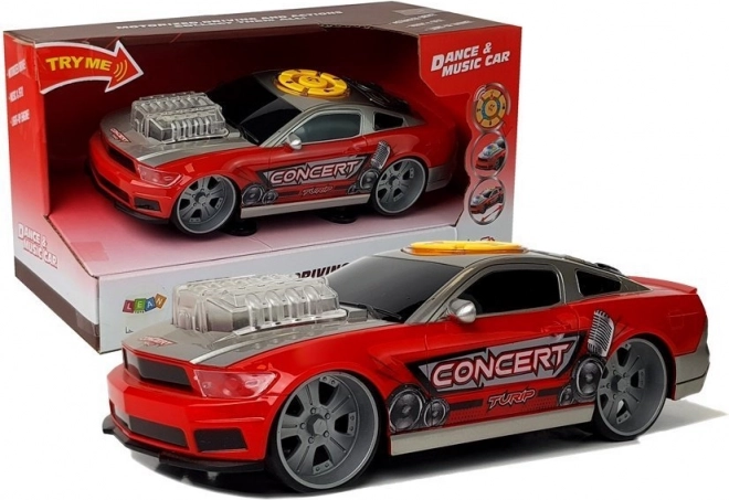 Музикален танцуващ DJ автомобил със светлини и високоговорители