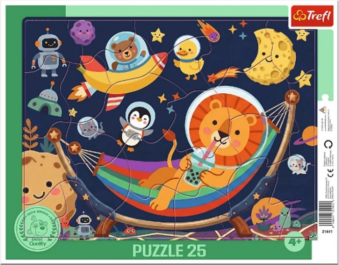 Friends' World Frame Puzzle, 25 Pieces