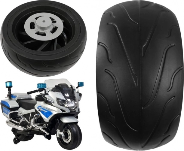 Задно колело за електрически мотор BMW R1200 от мека EVA пяна