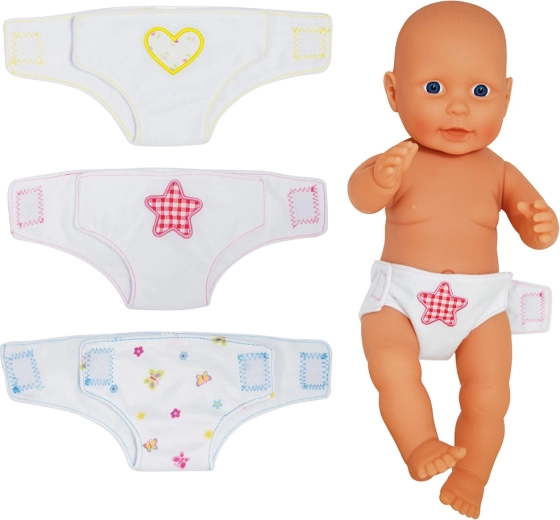 Dolls World платнени пелени за кукли 46 см