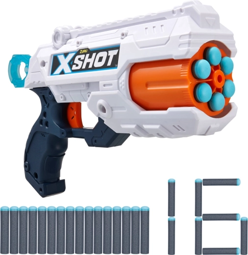 X-Shot Reflex 6 blaster with 16 darts