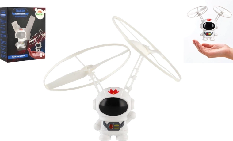 Galaxík Flying Astronaut with Propellers Controlled by Hand Movement