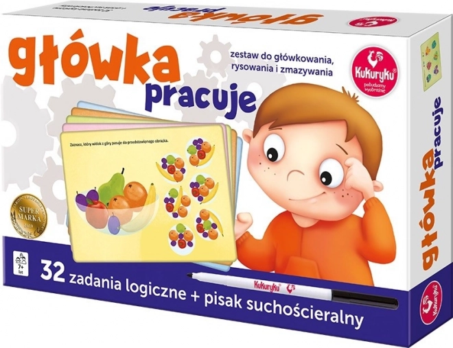 Główka pracuje – образователна логическа игра за деца от 7 години
