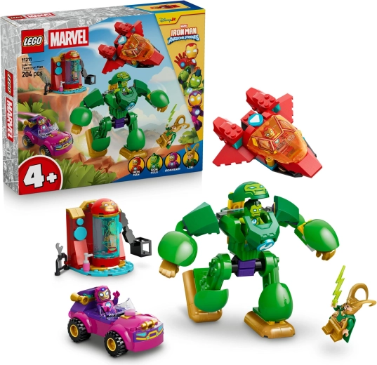 LEGO Marvel Локи срещу екипа на Железния човек