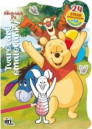 Shaped Coloring Book Winnie the Pooh