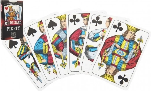 Игрални карти Пикети 32 листа в кутийка