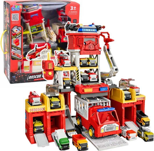 Пожарна спасителна станция – мултифункционална база със светлини и звуци