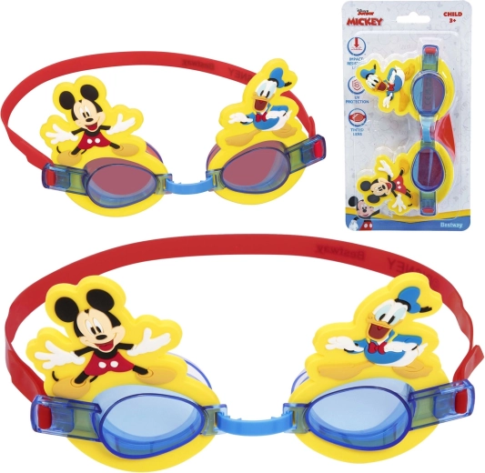 Children's Swimming Goggles Mickey Mouse and Donald Duck