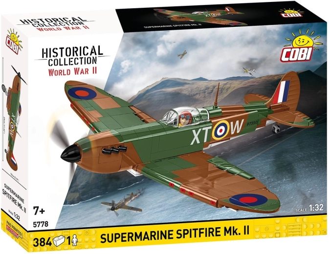 Cobi Supermarine Spitfire Mk.II конструктор в мащаб 1:32