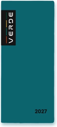 Месечен тефтер Verde Milano 2027 в PVC обложка