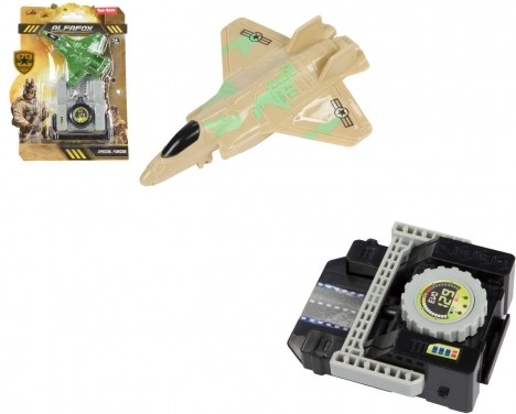 Пластмасов изстрелващ се изтребител 10 см