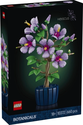 LEGO Botanicals Хибискус 10372 – строителен комплект за възрастни