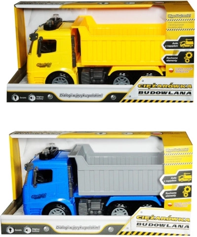 Construction vehicle with Polish sound module - 1 piece