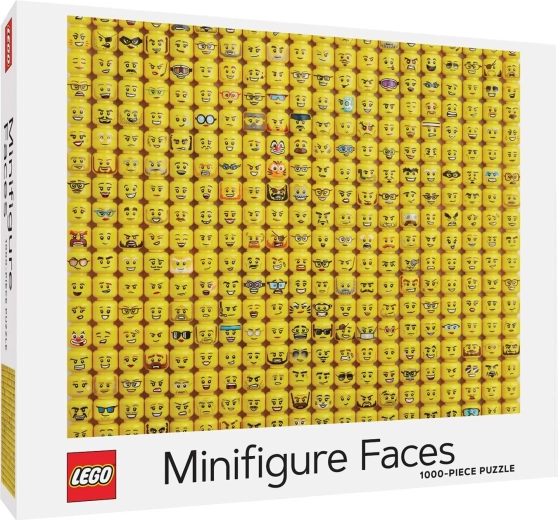 Chronicle Books LEGO лица на минифигурки пъзел 1000 части