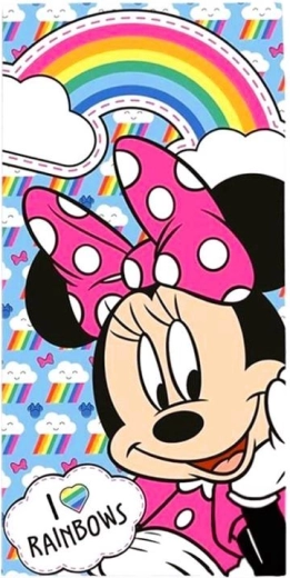 Детска памучна хавлия Disney Minnie Mouse 70 × 140 см - 1 брой