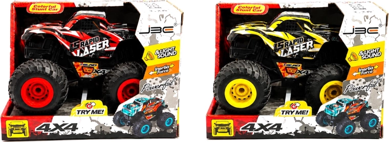 Джип monster truck с големи колела - 1 брой