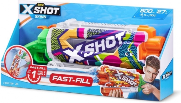 Воден пистолет X-SHOT fast-fill pump action