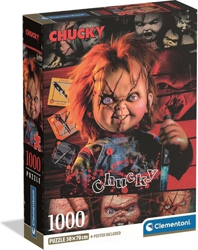 Clementoni пъзел Horror Collection Chucky 1000 части compact